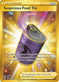 SWSH Champion's Path: 80/73 - Suspicious Food Tin (Secret) (SR)
