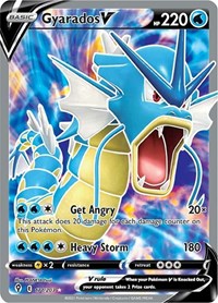 SWSH Evolving Skies: 171/203 - Gyarados V (Full Art) (UR)