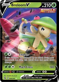 SWSH Fusion Strike: 006/264 - Breloom V (UR)