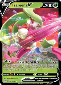 SWSH Fusion Strike: 021/264 - Tsareena V (UR)