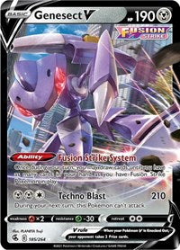 SWSH Fusion Strike: 185/264 - Genesect V (UR)