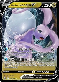 SWSH Lost Origin: 135/196 - Hisuian Goodra V (UR)