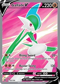 SWSH Lost Origin: 181/196 - Gallade V (Full Art) (UR)
