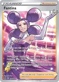 SWSH Lost Origin: 191/196 - Fantina (Full Art) (UR)