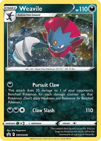 SWSH246 - Weavile SWSH (Cosmos Holo)
