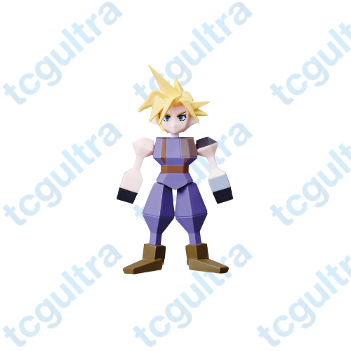 FINAL FANTASY VII Polygon Figure Vol. 1 - Blind box Display of 8