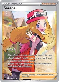SWSH Silver Tempest: 193/195 - Serena (Full Art) (UR)