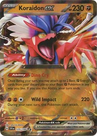 Scarlet & Violet Base Set: 125/198 - Koraidon ex (DR)