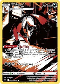 SWSH Crown Zenith Galarian Gallery: GG17/GG70 - Thievul (UR)