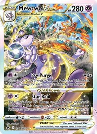 SWSH Crown Zenith Galarian Gallery: GG44/GG70 - Mewtwo VSTAR (UR)