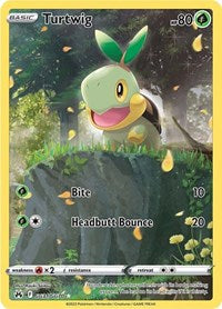 SWSH Crown Zenith Galarian Gallery: GG31/GG70 - Turtwig (UR)