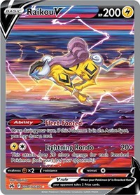 SS Crown Zenith Galarian Gallery: GG41/GG70 - Raikou V (UR)