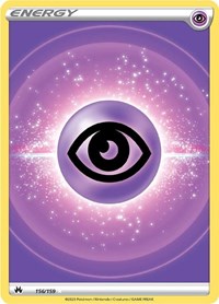 SWSH Crown Zenith: 156/159 - Psychic Energy (Texture Full Art) (UR)