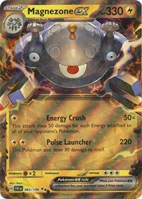 Scarlet & Violet Base Set: 065/198 - Magnezone ex (DR)