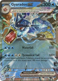 Scarlet & Violet Base Set: 045/198 - Gyarados ex (DR)