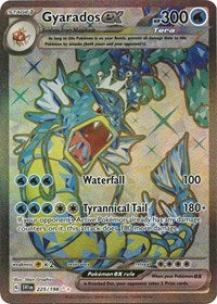Scarlet & Violet Base Set: 225/198 - Gyarados ex (UR)