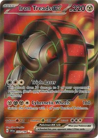 Scarlet & Violet Base Set: 233/198 - Iron Treads ex (UR)