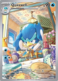 SV Paldea Evolved: 207/193 - Quaxwell (IR)