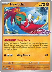 SVP 007 - Hawlucha (Prerelease) Staff