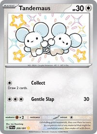 SV Paldean Fates: 209/091 - Tandemaus (SYR)