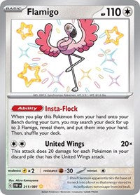 SV Paldean Fates: 211/091 - Flamigo (SYR)