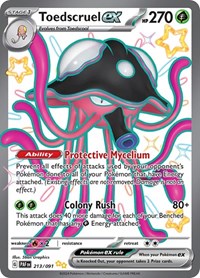SV Paldean Fates: 213/091 - Toedscruel ex (SUR)