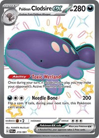 SV Paldean Fates: 219/091 - Paldean Clodsire ex (SUR)