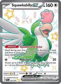 SV Paldean Fates: 223/091 - Squawkabilly ex (SUR)