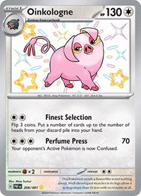 SV Paldean Fates: 208/091 - Oinkologne (SYR)