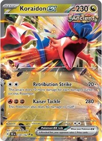 SV Temporal Forces: 120/162 - Koraidon ex (DR)