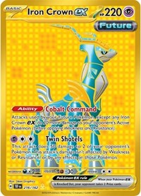 SV Temporal Forces: 216/162 - Iron Crown ex (HR)