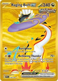 SV Temporal Forces: 218/162 - Raging Bolt ex (HR)
