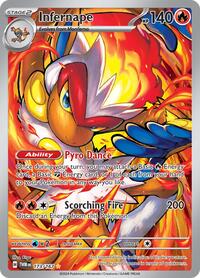 SV Twilight Masquerade: 173/167 - Infernape (IR)