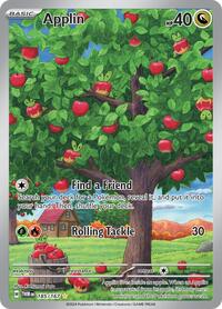 SV Twilight Masquerade: 185/167 - Applin (IR)