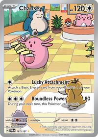 SV Twilight Masquerade: 187/167 - Chansey (IR)