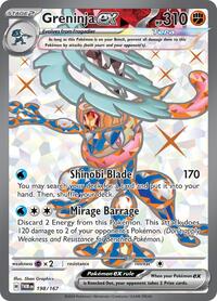 SV Twilight Masquerade: 198/167 - Greninja ex (UR)