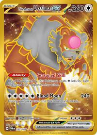 SV Twilight Masquerade: 222/167 - Bloodmoon Ursaluna ex (HR)