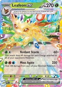 SV Prismatic Evolutions: 006/131 - Leafeon ex (DR)