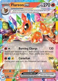 SV Prismatic Evolutions: 014/131 - Flareon ex (DR)
