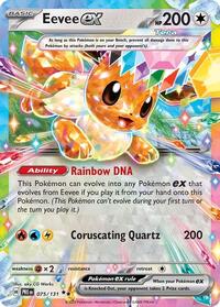 SV Prismatic Evolutions: 075/131 - Eevee ex (DR)