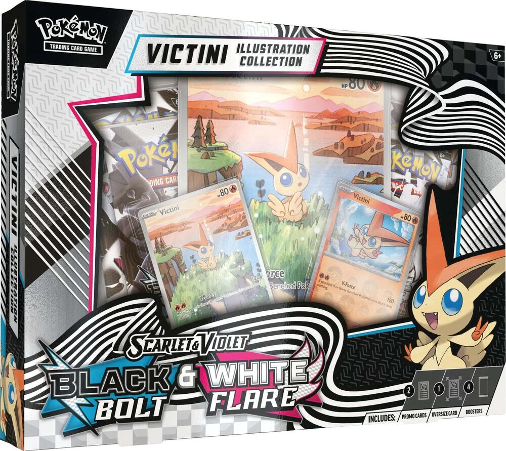 Scarlet & Violet-Black Bolt Unova Victini Illustration Collection