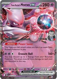 SV Destined Rivals: 081/182 - Team Rocket's Mewtwo ex (DR)
