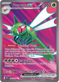 SV Destined Rivals: 206/182 - Yanmega ex (UR)