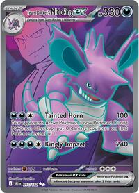 SV Destined Rivals: 216/182 - Team Rocket's Nidoking ex (UR)