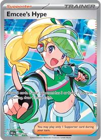 SV Destined Rivals: 220/182 - Emcee's Hype (UR)