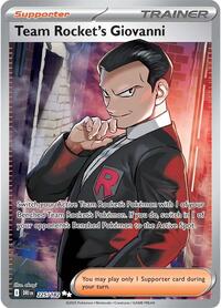 SV Destined Rivals: 225/182 - Team Rocket's Giovanni (UR)
