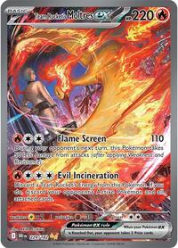 SV Destined Rivals: 229/182 - Team Rocket's Moltres ex (SIR)