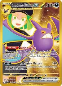 SV Destined Rivals: 242/182 - Team Rocket's Crobat ex (HR)