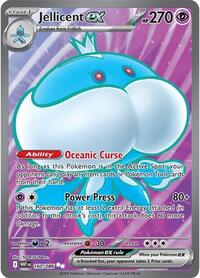 SV White Flare: 160/086 - Jellicent ex (UR)