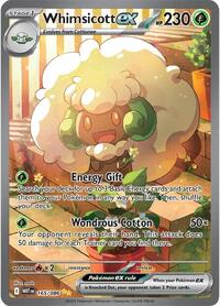 SV White Flare: 165/086 - Whimsicott ex (SIR)